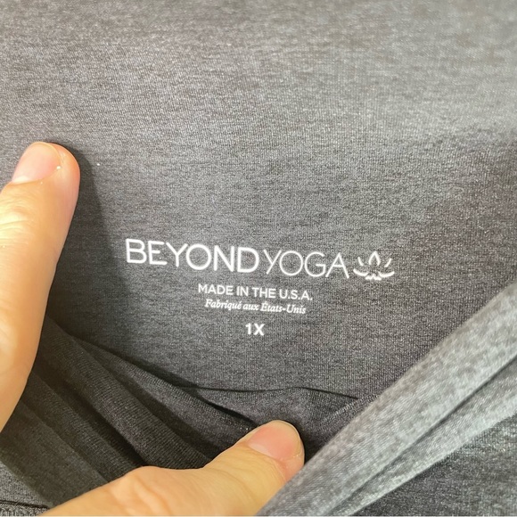 New Beyond Yoga Spacedye Caught In The Midi High Waisted Legging Size 1X - Picture 4 of 7